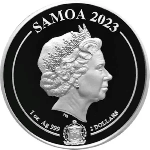 Samoa – 2 Dollar Golden Eagle (1.) 2023 – 1 Oz Silber 6