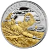 St. Helena – 2 Pfund The Faerie Queene (2.) Una And The Lion 2023 – 2 Oz Silber PP Gilded 8
