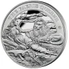 St. Helena – 5 Pfund The Faerie Queene (2.) Una And The Lion 2023 – 5 Oz Silber PP 14
