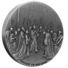 Niue – 2 NZD Bibelserie Empfängnis Heiliger Geist (Descent Of The Spirit) 2022 – 2 Oz Silber 10