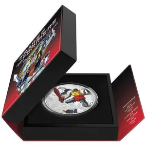 Niue – 2 NZD Transformers(TM) (4.) Grimlock(TM) 2022- 1 Oz Silber PP Color 10