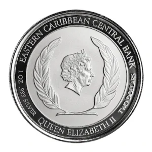 Montserrat – 2 Dollar EC8_5 Schildkröte (Turtle) 2022 – 1 Oz Silber 11