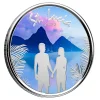 St. Lucia – 2 Dollar EC8_5 Paar (Couple) PP 2022 – 1 Oz Silber Color 13