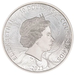 Cook Islands – 10 CID Silverland – The Wave 2023 – 2 Oz Silber PP Ultra High Relief 6