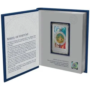 Niue – 2 NZD Tarotkarten (11.) Das Rad Des Schicksals 2023 – 1 Oz Silber 10