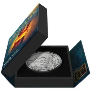 Niue – 2 NZD Herr Der Ringe(TM): (5.) Mordor 2023 – 1 Oz Silber Antik Finish 10