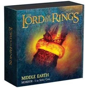 Niue – 2 NZD Herr Der Ringe(TM): (5.) Mordor 2023 – 1 Oz Silber Antik Finish 12