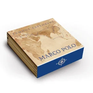 Niue – 5 NZD Famous Explorers (2.) Marco Polo 2022 – 2 Oz Silber Antik Finish High Relief 9
