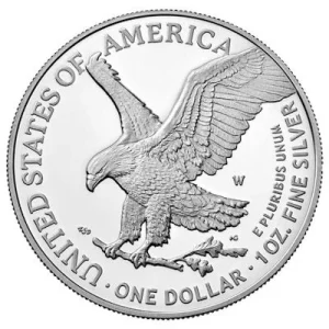 USA – 1 USD TYPE 2 Silver Eagle 2023 – 1 Oz Silber PP 7