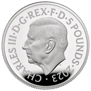 Großbritannien – 5 GBP Britannia 2023 – 2 Oz Silber PP 9