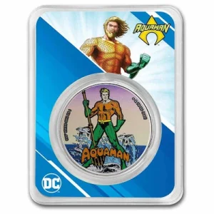 Samoa – 5 Dollar DC Comics(TM) 2. Aquaman(TM) 2023 – 1 Oz Silber Color 7