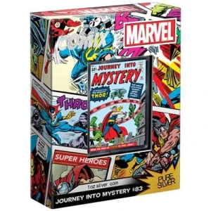 Niue – 2 NZD Marvel(TM): Journey Into Mystery Thor(TM) #6 – 1 Oz Silber PP Color 9