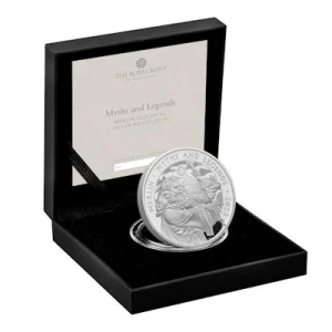 Großbritannien – 2 GBP Myth And Legends: Merlin 2023 – 1 Oz Silber PP 9
