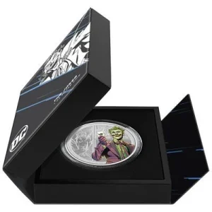 Niue – 2 NZD DC(TM) Villains: The Joker(TM) (1.) – 1 Oz Silber PP Color 10