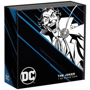 Niue – 2 NZD DC(TM) Villains: The Joker(TM) (1.) – 1 Oz Silber PP Color 12