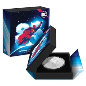 Niue – 2 NZD DC Comics: Superman(TM) 85. Jubiläum 2023 – 1 Oz Silber PP 9
