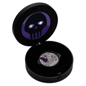 Tuvalu – 2 TVD The Phantom 2023 – 2 Oz Silber AntikFinish Color 13