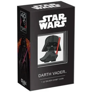 Niue – 2 NZD Chibi Star Wars(TM) Darth Vader(TM) Rückkehr Der Jedi Ritter(TM) – 1 Oz Silber PP Color 12