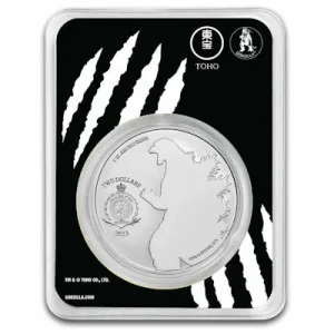 Niue – 2 NZD Godzilla Vs. Monsters: King Ghidorah 2023 – 1 Oz Silber Color 6