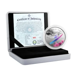 St. Kitts – 2 Dollar EC8_5 Underwater Surfer PP 2022 – 1 Oz Silber Color 10