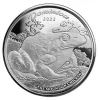 Dominica – 2 Dollar EC8_5 Mountain Chicken / Berghuhn (Froschlurch) 2022 – 1 Oz Silber 14