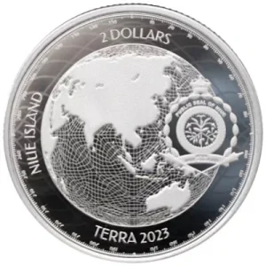 Niue – 2 NZD Terra / Erde 2023 – 1 Oz Silber 6