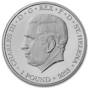 St. Helena – 1 Pfund Goddess (2.) Eos 2023 – 1 Oz Silber BU 6