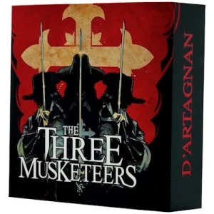 Niue – 5 NZD The Three Musketeers DArtagnan 2022 – 2 Oz Silber Antik High Relief Finish 9