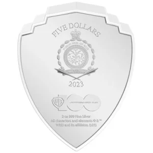 Niue – 5 NZD Looney Tunes(TM) Mashups(2.) Casablanca 2023 – 2 Oz Silber PP Color 9