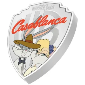 Niue – 5 NZD Looney Tunes(TM) Mashups(2.) Casablanca 2023 – 2 Oz Silber PP Color 11