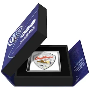 Niue – 5 NZD Looney Tunes(TM) Mashups(2.) Casablanca 2023 – 2 Oz Silber PP Color 13