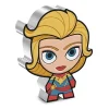 Niue – 2 NZD Chibi Marvel(TM) Captain Marvel(TM) 2023 – 1 Oz Silber PP Color 19