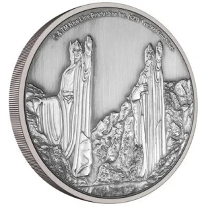 Niue – 2 NZD Herr Der Ringe(TM): (6.) Argonath 2023 – 1 Oz Silber Antik Finish 11