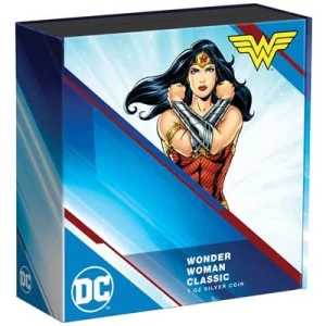 Niue – 2 NZD Classic Superheroes (6.) Wonder Woman(TM) 2023 – 1 Oz Silber PP 15