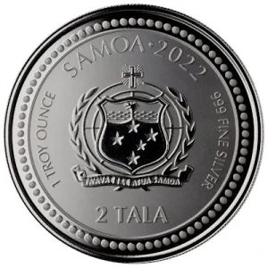 Samoa – 2 Tala Seepferdchen Sea Dragon 2022 – 1 Oz Silber 6