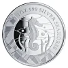 Samoa – 2 Tala Seepferdchen Seahorse 2018 – 1 Oz Silber 19