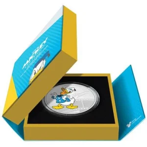 Niue – 2 NZD Disney(TM) Donald Duck(TM) 2023 – 1 Oz Silber PP Color 10