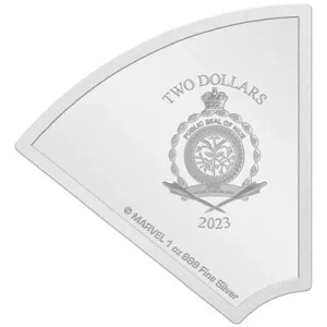 Niue – 2 NZD Captain America (1.) Avengers(TM) 2023 – 1 Oz Silber PP Color 8