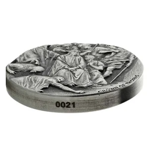 Niue – 2 NZD Bibelserie Dornenkrone 2019 – 2 Oz Silber 11