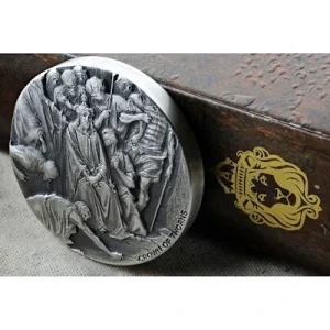 Niue – 2 NZD Bibelserie Dornenkrone 2019 – 2 Oz Silber 13