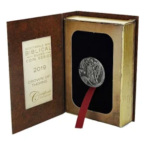 Niue – 2 NZD Bibelserie Dornenkrone 2019 – 2 Oz Silber 15