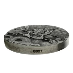 Niue – 2 NZD Bibelserie Die Gekrönte Jungfrau 2019 – 2 Oz Silber 11