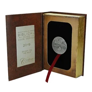 Niue – 2 NZD Bibelserie Moses Im Nil 2019 – 2 Oz Silber 13