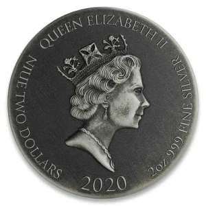 Niue – 2 NZD Bibelserie Jesus Läuft über Wasser 2020 – 2 Oz Silber 9
