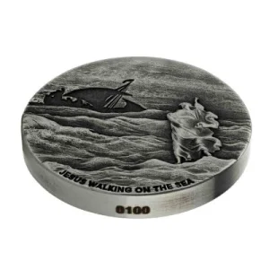Niue – 2 NZD Bibelserie Jesus Läuft über Wasser 2020 – 2 Oz Silber 11