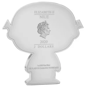 Niue – 2 NZD Chibi DC (3.) The Flash(TM) 2020 – 1 Oz Silber 10
