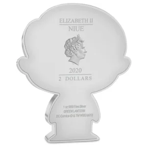 Niue – 2 NZD Chibi DC (4.) The Green Lantern(TM) 2020 – 1 Oz Silber 8