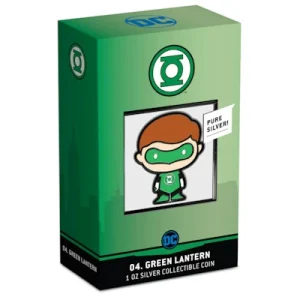 Niue – 2 NZD Chibi DC (4.) The Green Lantern(TM) 2020 – 1 Oz Silber 12