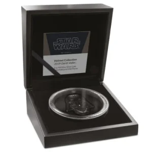 Niue – 5 NZD Star Wars Darth Vader Büste 2019 – 2 Oz Silber UHR Color 13