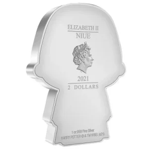 Niue – 2 NZD Chibi Harry Potter (7.) Voldemort(TM) 2021 – 1 Oz Silber 10
